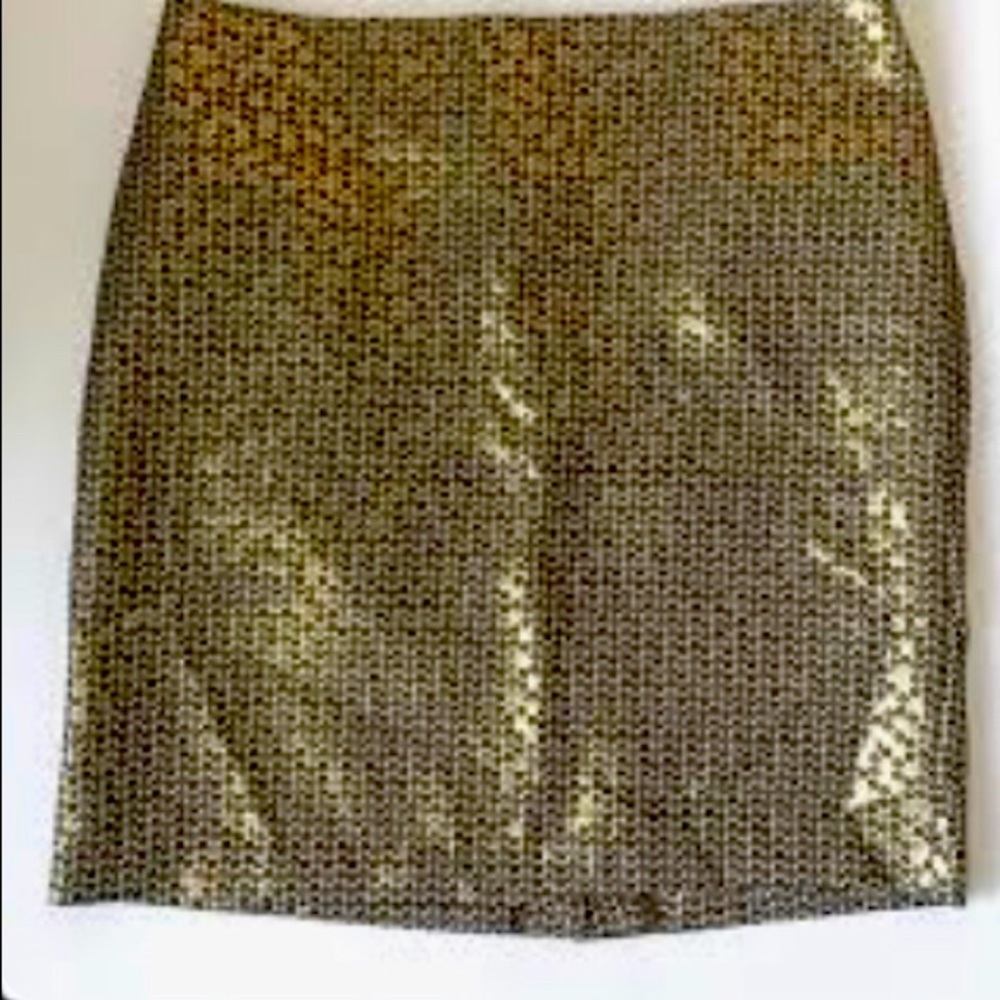 Chocolate women’s gold skirt